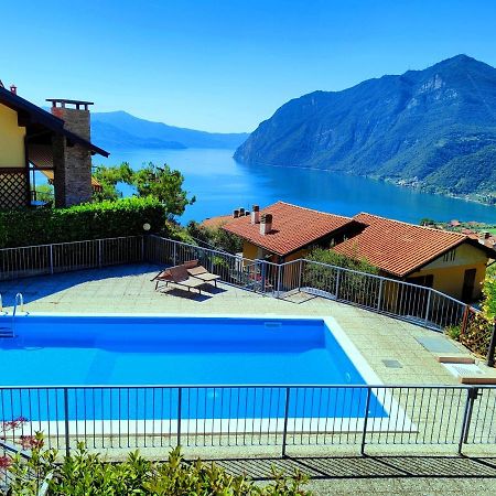 Happy Guest Apartments - Lake Panorama & Pool Riva di Solto Exterior photo